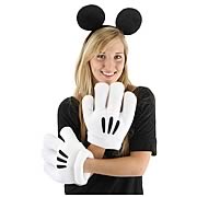 Disney Mickey Mouse Ears and Gloves Set